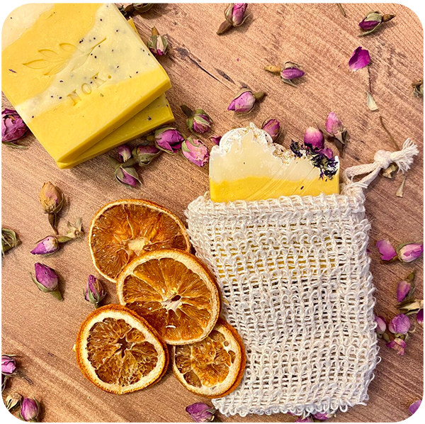Doğal Sabun Kesesi