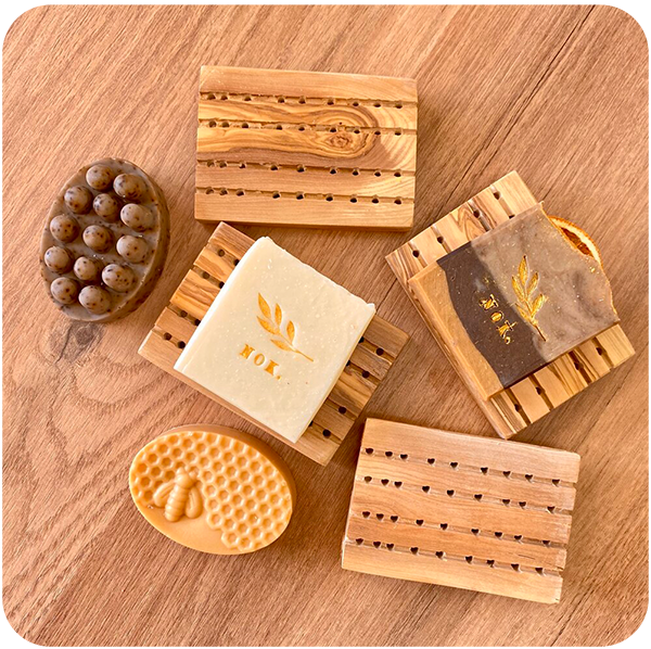 El Yapımı Ahşap Sabunluk